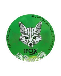 White Fox Peppered Mint 15g (bright green)